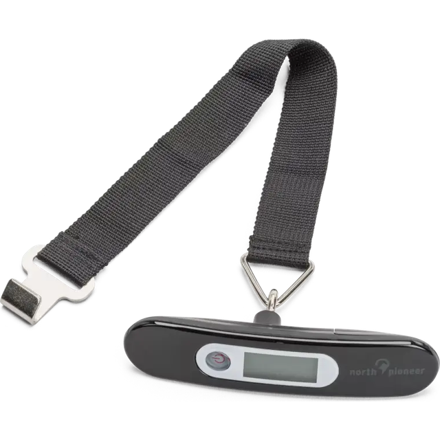 North Pioneer Digital bagagevåg inkl batteri