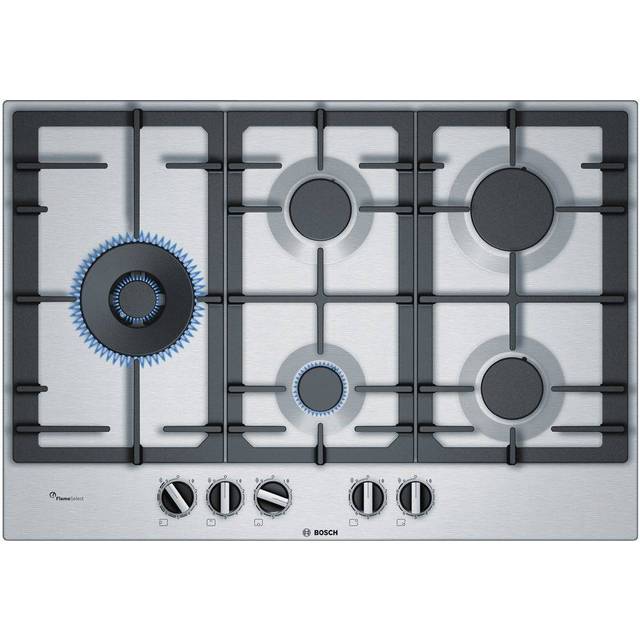 Bosch Series 6 75 cm 5 brännare gasspis – rostfritt stål