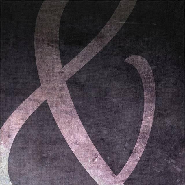 'Film Negative Ampersand' Painting on Wrapped Canvas (93.98 cm H x 93.98 cm W x 1.91 cm D)