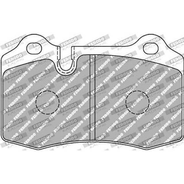 Brake pad set DS2500 FCP1348H Ferodo Racing FCP1348H