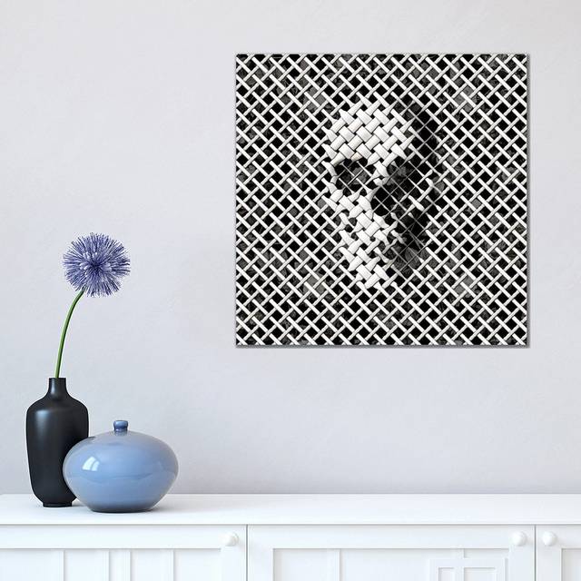 Wicker, Square - Wrapped Canvas Graphic Art (45.72 cm H x 45.72 cm W x 1.91 cm D)