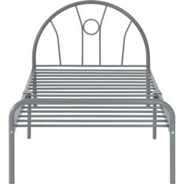 Seconique Nova Single Silver Bed