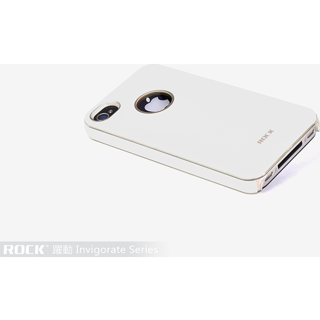 Rock Invigorate Series Flexicase skal till Apple iPhone 4/4S (Vit)