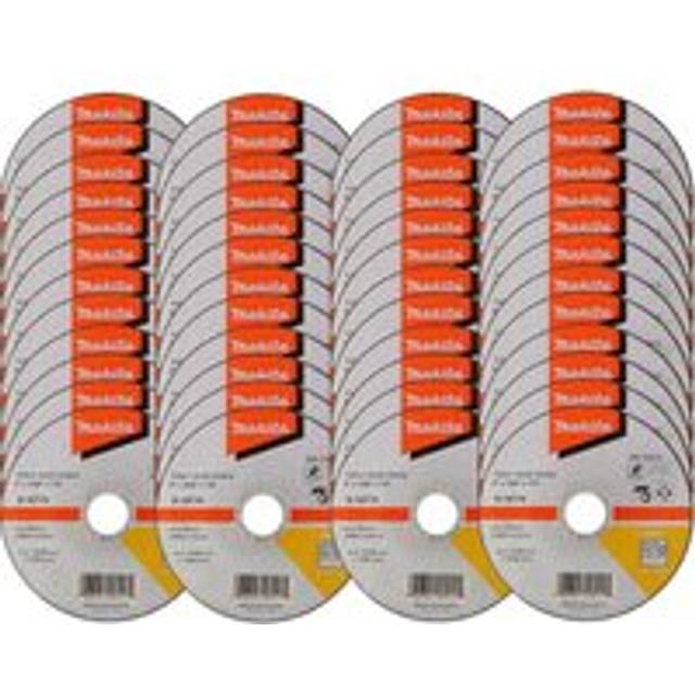 48x Makita D-18770 Fast Cutting Extra Thin Metal Grinder Disc 125mm 1.2 22.23mm