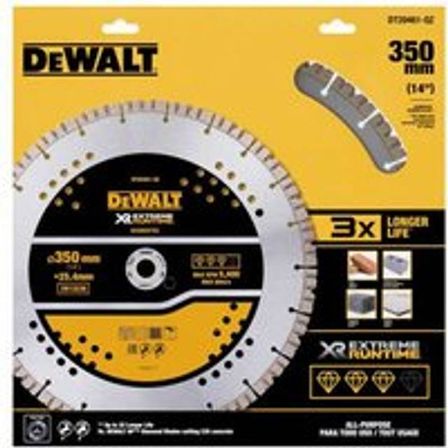 DEWALT DIAMANTKAPSKIVA EXTREME RUNTIME 355X25,4MM