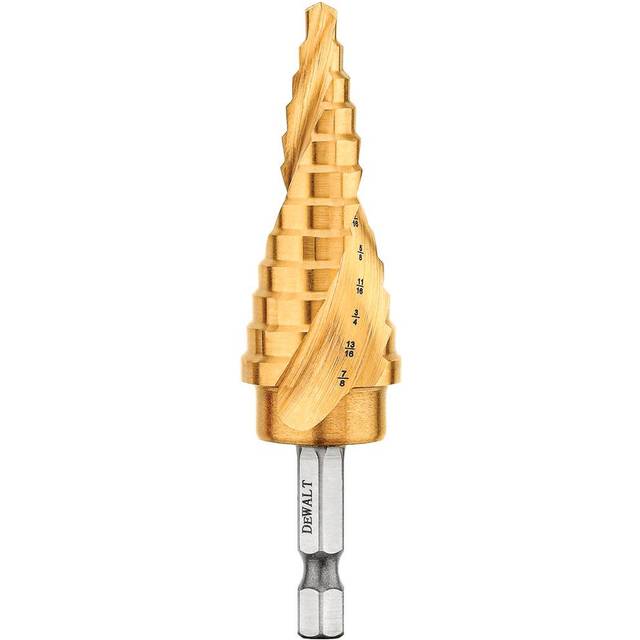 DEWALT Step Drill Bit  Impact Ready  3/16-Inch-7/8-Inch (DWA1786IR)