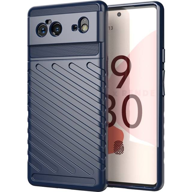 Thunder Twill Texture Skal Google Pixel 6 - BlÃ¥