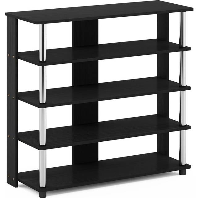 12 Pair Shoe Rack - Chrome (12)
