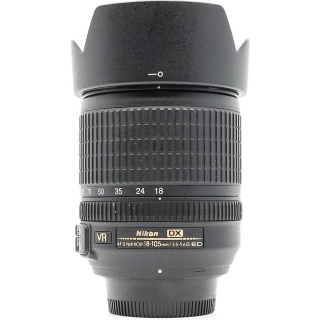 Nikon standard zoom lens AF-S DX NIKKOR 18-105mm f/3.5-5.6G ED VR For Nikon DX format only
