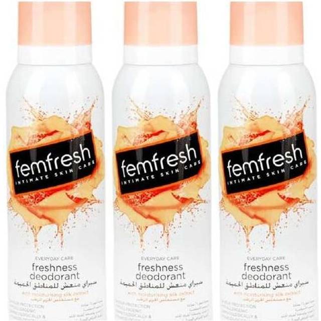 Femfresh 125ml Feminine Freshness Deodorant Spray (Pack of 3)