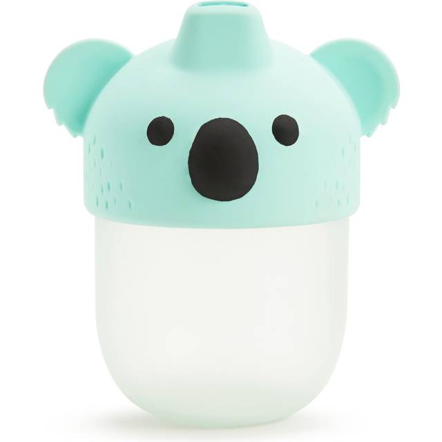 3D Koala Soft-Touch Spill-Proof Sippy Cup, 8oz. BPA-Free Transition Cup for Toddlers, Perfect Weaning Cup for Babies 9+ Months, Easy-Grip &
