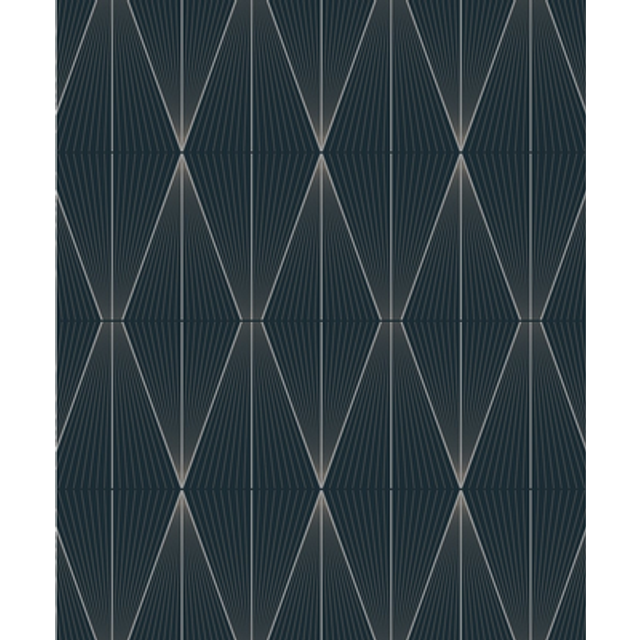 Carma Peel & Stick Wave Lines Blue