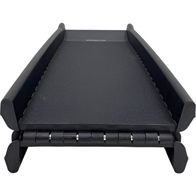HugglePets Black Plastic Pet Ramp with Grip Matting - 155 x 40 x 15cm