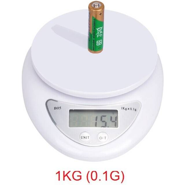 1 Pcs 5kg/1g 1kg/0.1g Portable Digital Scale LED Electronic Scales Food