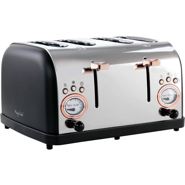 Megachef 4-Slice Wide Slot Toaster