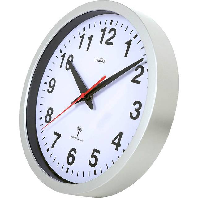 Youshiko Radio Controlled Wall Clock ( Official UK & Ireland Version ),