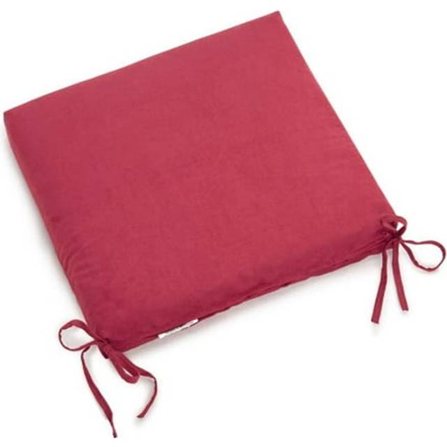Blazing Needles Indoor Microsuede Chair Cushion, 20 x 19, Bery Berry