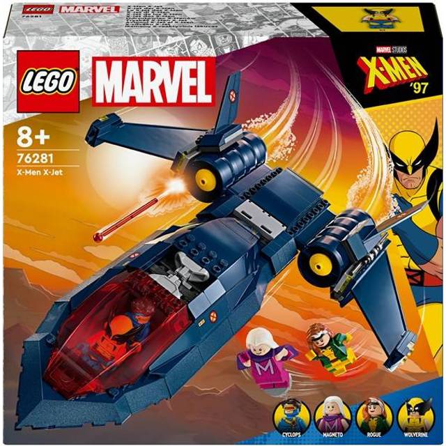 Lego Super Heroes X-Men X-Jet Buildable Toy Plane 76281 - One Colour