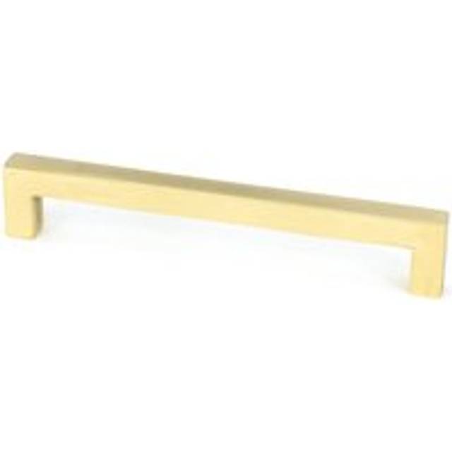 From The Anvil Polished Brass Albers Pull Handle - Medium, Gold