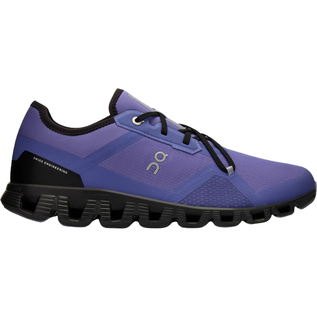On Running mäns CLOUD X 3 AD sneakers, BLUEBERRY BLACK, 40 EU, Blåbär svart, 40 EU