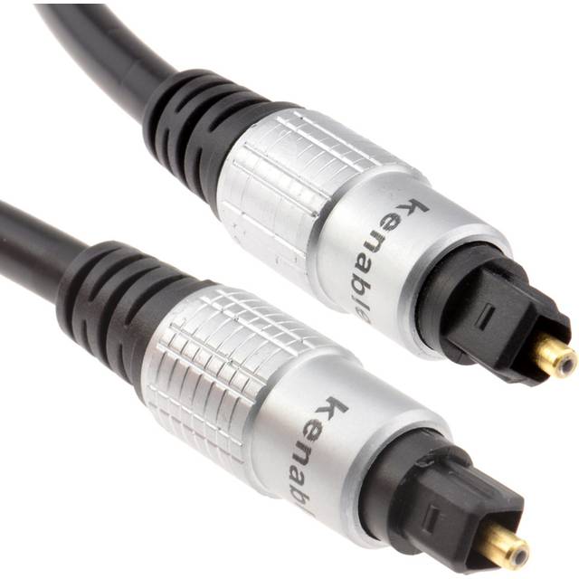 kenable Pure TOS Link TOSLink Optical Digital Audio Cable HQ 6mm Lead  5m