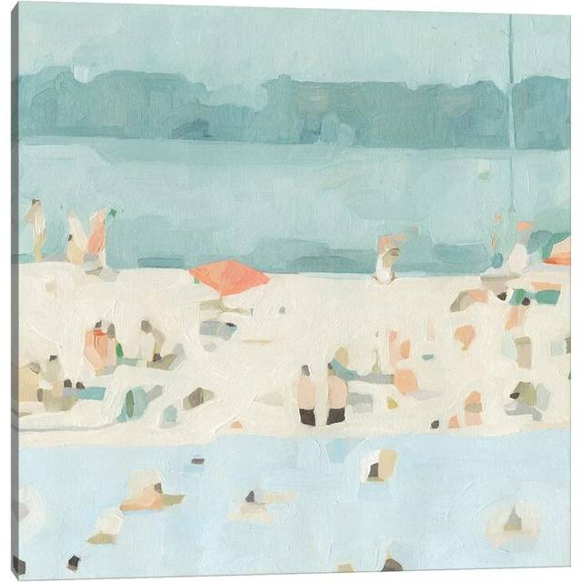 Sea Glass Sandbar II (30.48 cm H x 30.48 cm W)