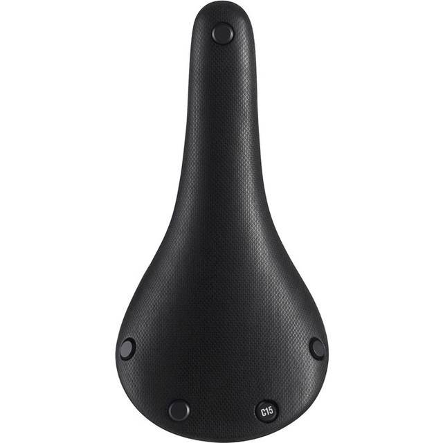 Brooks Cambium C15 AW Sadel Svart, 283 x 140 x 52mm. 450g.