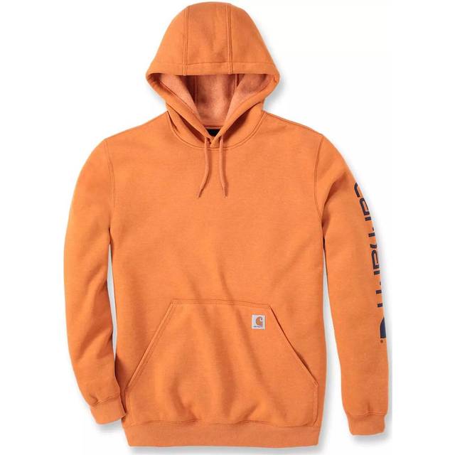 Carhartt Logo, hoodie , color: Light Orange , size: M