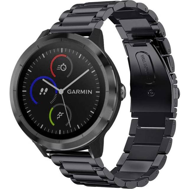 Fintie 20mm Metal Bands Compatible with Garmin Vivoactive 5/Vivoactive 3/3 Music/Venu Sq/Venu 2 Plus/Forerunner 245/645  Samsung Galaxy Watch 42mm/Wat