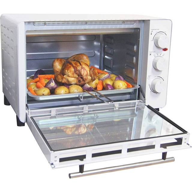 IGENIX IG7131 Electric Mini Oven - White, White