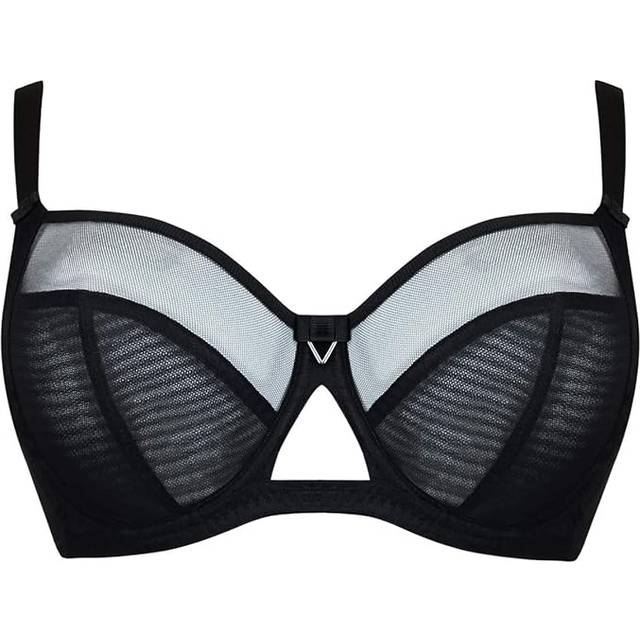 Curvy Kate Victory Wild Balcony Bra - Black/Blush