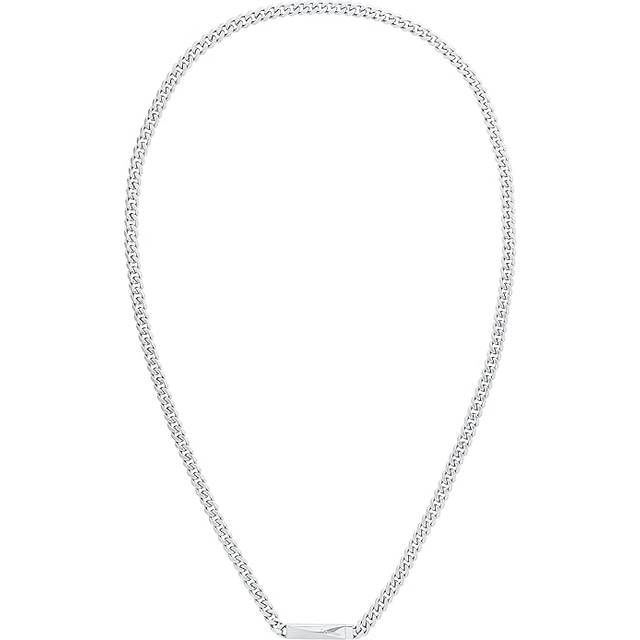 Calvin Klein Men's Brushed Stainless Steel Necklace