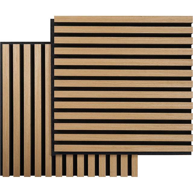 Akustikpanel Square Light Oak 22 x 520 x 520 mm 2-pack Fibrotech