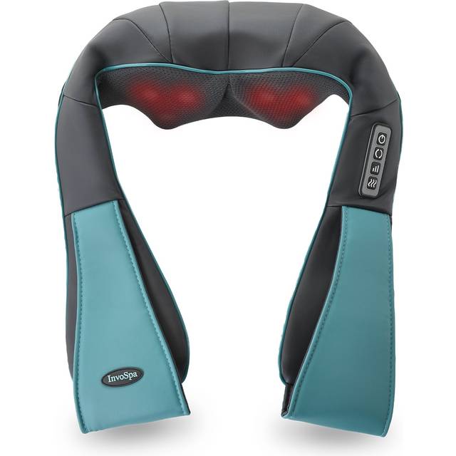 Shiatsu Back Neck and Shoulder Massager with Heat - Deep Tissue 3D Kneading Pillow Massager