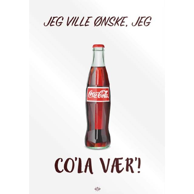 Citatplakat Affisch - A3 - Co'la Vær - Citatplakat - One Size - Affisch
