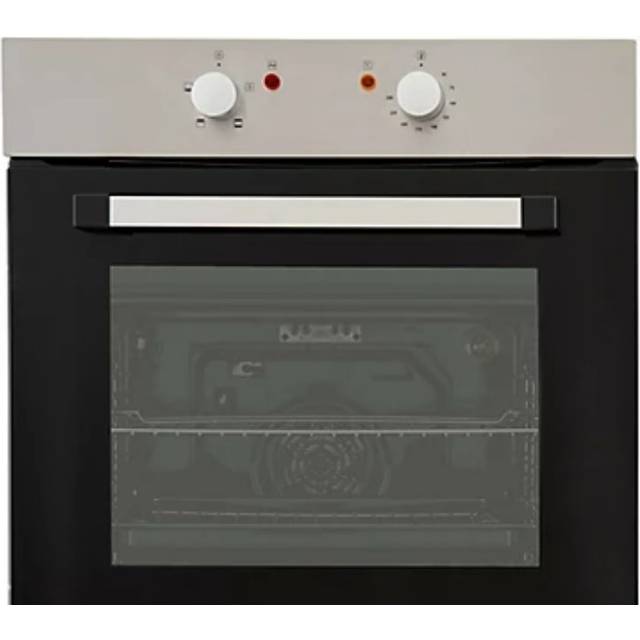 Csb60A Built-In Single Conventional Electric Oven - Chrome Effect - Black - One Size