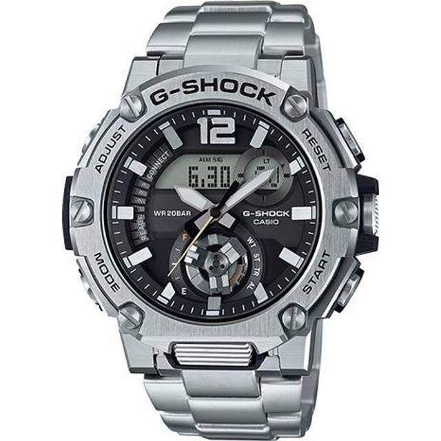 CASIO G-Shock G-Steel 'Silver' GST-B300SD-1A - Blacksilver - Free