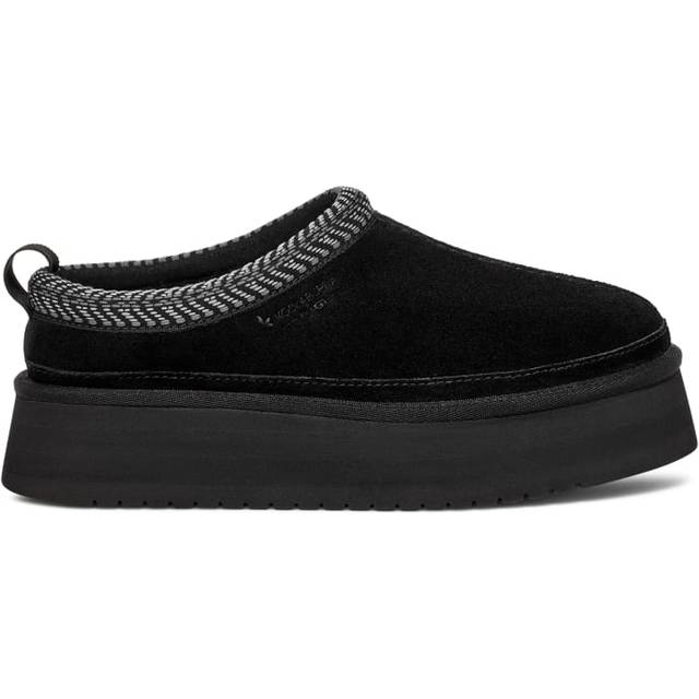 Koolaburra by UGG Women's Burree Platform Slipper  Black  Size 12
