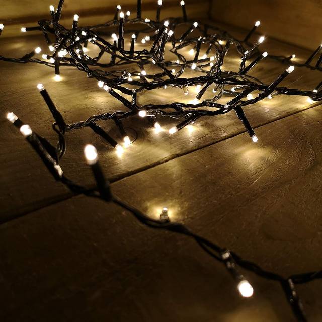 Premier multi-action christmas lights treebrights with timer warm white 750 led