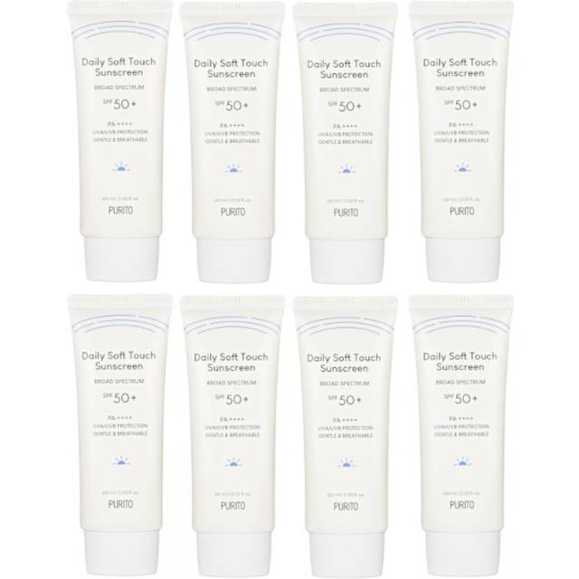 Purito SEOUL - Daily Soft Touch Sunscreen SPF50+ PA++++ - 60ml (8ea) Set