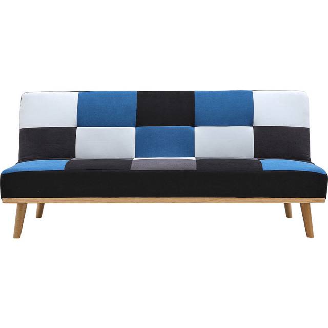 Lilliana 180Cm Armless Sofa Bed - Blue