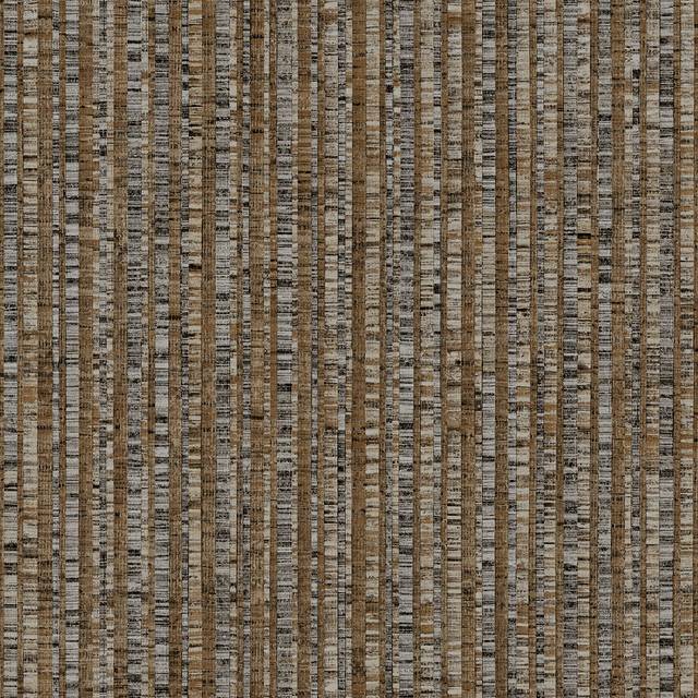Keesee Natural Fx 2 Bamboo Design Wallpaper Roll - Gold (1,005cm L X 53cm W)