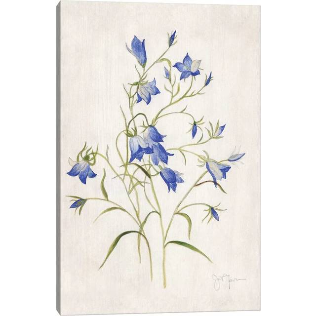 Blue Botanical I by Tava Studios - Wrapped Canvas Art Prints (45.72cm H x 30.48cm W x 1.91cm D)