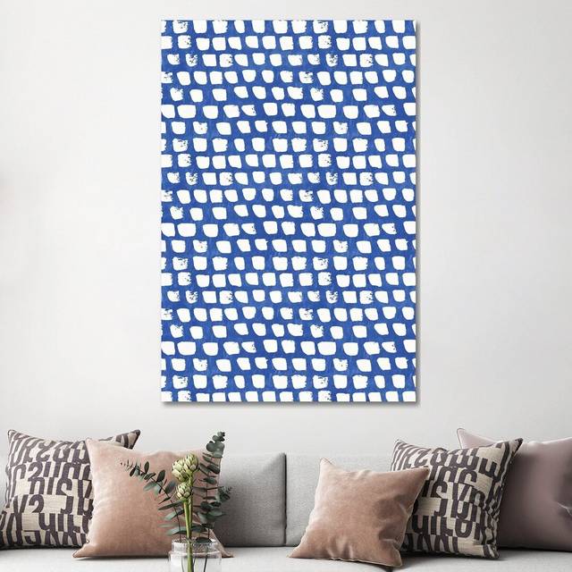 Home Blue Kitchen III by Nancy Mckenzie - Wrapped Canvas Art Prints (152.5 cm H x 101.5 cm W)