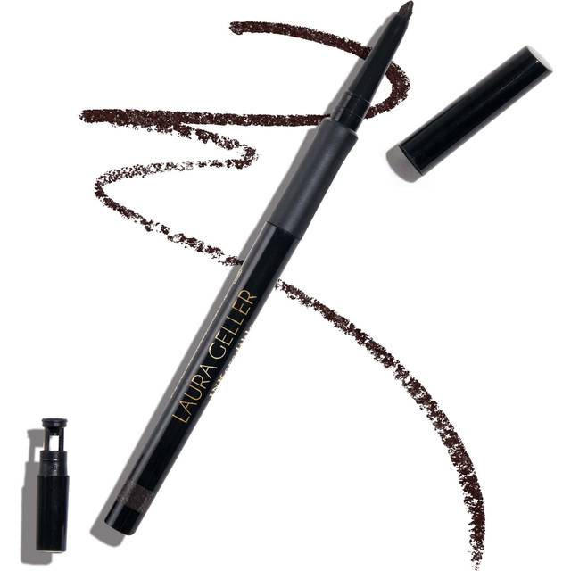 LAURA GELLER NEW YORK INKcredible Gel Eyeliner - After Midnight - Waterproof Smudge-proof Eyeliner Pencil - Built in Sharpener
