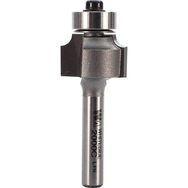 Whiteside Router Bits 2000C Round Over Bit with 18Inch Radius  34Inch Large Diameter and 12Inch Cutting Length