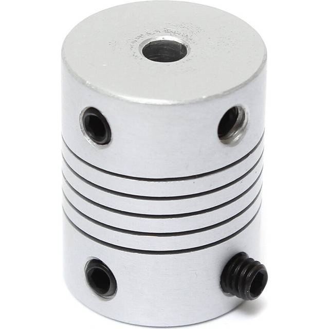 4mm x 6mm Aluminum Flexible Shaft Coupling OD19mm x L25mm CNC Stepper Motor Coupler Connector