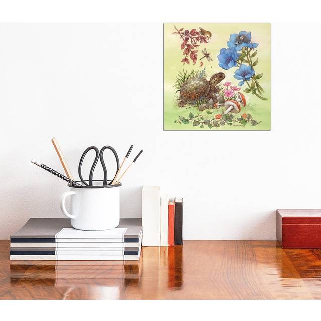 Backyard Critters by Giordano Studios - Wrapped Canvas Painting (30.48cm H x 30.48cm W x 1.905cm D)