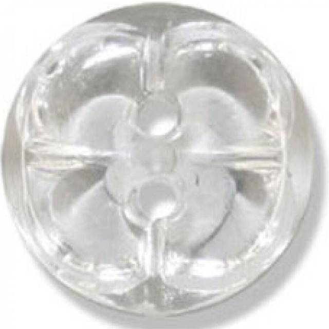 Trimits Crystal Acrylic Buttons Clear