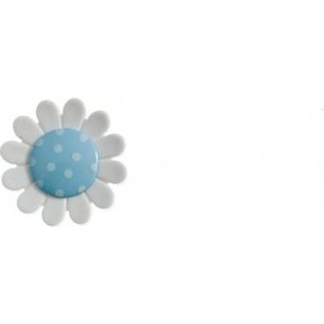 Trimits Daisy Flower Buttons Light Blue